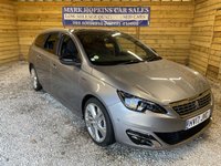 USED 2017 17 PEUGEOT 308 SW 1.6 BlueHDi GT Line Estate 5dr Diesel EAT Euro 6 (s/s) (120 ps) 40,117 MLS ONLY ONE OWNER HIGH SPEC &pound;20/TAX EXC CONDITION