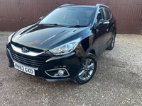 USED 2013 63 HYUNDAI IX35 1.7 CRDi SE SUV 5dr Diesel Manual Euro 5 (s/s) (Nav) (115 ps) MASSIVE SERVICE HISTORY FILE