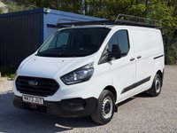USED 2023 73 FORD TRANSIT CUSTOM 2.0 300 EcoBlue Leader Panel Van 5dr Diesel Manual L1 H1 Euro 6 (s/s) (130 ps) FULL SERVICE HISTORY*ROOF RACK