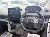 USED 2021 21 PEUGEOT PARTNER White 1.5 BlueHDi Euro 6 panel van, 41,000 miles, ULEZ compliant, 5-Speed manual, A/C, Bluetooth, DAB Radio. Plus VAT @ 20%! This 2021 Peugeot Partner van boasts exceptionally low mileage for its age, having covered just 41,000 miles. This one owner vehicle comes with a full service history, with its last service completed on 16 January 2026 at 40,406 miles. It is powered by a 1.5 litre BlueHDi diesel engine, meeting Euro 6 emission standards. For your peace of mind, a 12 month MOT will be provided on purchase, and the vehicle is covered by a 3 month warranty.  The Peugeot Partner 1.5 BlueHDi 1000 Professional Standar