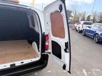 USED 2021 21 PEUGEOT PARTNER White 1.5 BlueHDi Euro 6 panel van, 41,000 miles, ULEZ compliant, 5-Speed manual, A/C, Bluetooth, DAB Radio. Plus VAT @ 20%! This 2021 Peugeot Partner van boasts exceptionally low mileage for its age, having covered just 41,000 miles. This one owner vehicle comes with a full service history, with its last service completed on 16 January 2026 at 40,406 miles. It is powered by a 1.5 litre BlueHDi diesel engine, meeting Euro 6 emission standards. For your peace of mind, a 12 month MOT will be provided on purchase, and the vehicle is covered by a 3 month warranty.  The Peugeot Partner 1.5 BlueHDi 1000 Professional Standar