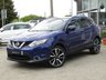 USED 2014 14 NISSAN QASHQAI 1.5 dCi Tekna SUV 5dr Diesel Manual 2WD Euro 5 (s/s) (110 ps) Finished in INK BLUE MET with contrasting EBONY BLACK HEATED LEATHER SEATS. The Qashqai is one of the best selling SUV's around at the moment. This Top of the range edition is comfy, easy to drive and has enough space for 5 adults. Features include, 19" Alloys, Full heated leather, Sat Nav, Pan Roof, 360 Reverse Cameras, DAB, B/Tooth, Auto Parking and much more. Dealer serviced at 8355 miles, 16994 miles, 25908 miles, 34450 miles, 46652 miles, 56942 miles and CAM BELT with WATER PUMP.