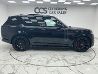 USED 2024 24 LAND ROVER RANGE ROVER 3.0 D300 MHEV HSE SUV 5dr Diesel Auto 4WD Euro 6 (s/s) (300 ps) Finished In Santorini Black, This Range Rover Comes With Ebony Headlining, Heads Up Display, 24" Alloy Wheels, Tilt And Slide Panoramic Roof, Fridge, Meridian Sound System, Side Steps, 360 Degree Camera, Reverse Camera, Shadow Exterior Pack, Remainder Of Land Rover Warranty, Full Land Rover Service History, 2 Keys, 12 Months Warranty, 3 Months Warranty. Finance And Extended Warranty Available.