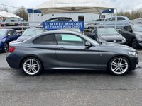 USED 2014 14 BMW 2 SERIES 220D, 2.0 Turbo Diesel, M Sport, 2 Door Coupe, Manual, Euro 6. FULL 12 MONTH MOT WITH EVERY CAR