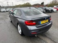 USED 2014 14 BMW 2 SERIES 220D, 2.0 Turbo Diesel, M Sport, 2 Door Coupe, Manual, Euro 6. FULL 12 MONTH MOT WITH EVERY CAR