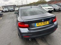 USED 2014 14 BMW 2 SERIES 220D, 2.0 Turbo Diesel, M Sport, 2 Door Coupe, Manual, Euro 6. FULL 12 MONTH MOT WITH EVERY CAR