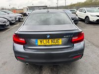 USED 2014 14 BMW 2 SERIES 220D, 2.0 Turbo Diesel, M Sport, 2 Door Coupe, Manual, Euro 6. FULL 12 MONTH MOT WITH EVERY CAR