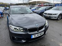 USED 2014 14 BMW 2 SERIES 220D, 2.0 Turbo Diesel, M Sport, 2 Door Coupe, Manual, Euro 6. FULL 12 MONTH MOT WITH EVERY CAR