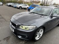 USED 2014 14 BMW 2 SERIES 220D, 2.0 Turbo Diesel, M Sport, 2 Door Coupe, Manual, Euro 6. FULL 12 MONTH MOT WITH EVERY CAR