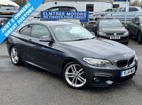 USED 2014 14 BMW 2 SERIES 220D, 2.0 Turbo Diesel, M Sport, 2 Door Coupe, Manual, Euro 6. FULL 12 MONTH MOT WITH EVERY CAR