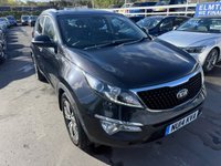USED 2014 14 KIA SPORTAGE 2.0 Turbo Diesel (CRDI), 4 Wheel Drive, KX-4, 5 Door SUV, Manual. FULL 12 MONTH MOT WITH EVERY CAR