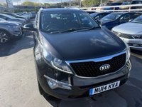 USED 2014 14 KIA SPORTAGE 2.0 Turbo Diesel (CRDI), 4 Wheel Drive, KX-4, 5 Door SUV, Manual. FULL 12 MONTH MOT WITH EVERY CAR