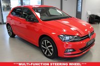USED 2019 19 VOLKSWAGEN POLO 1.0 TSI GPF beats Hatchback 5dr Petrol Manual Euro 6 (s/s) (95 ps) ***FULL VW SERVICE HISTORY***AUTO LIGHTS***TOUCH SCREEN MEDIA***FRONT AND REAR PARKING AID***HEATED DOOR MIRRORS***FRONT SPORTS SEATS***APPLE CAR PLAY***AUTO ANDROID***DAB RADIO***PRIVACY GLASS***