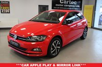 USED 2019 19 VOLKSWAGEN POLO 1.0 TSI GPF beats Hatchback 5dr Petrol Manual Euro 6 (s/s) (95 ps) ***FULL VW SERVICE HISTORY***AUTO LIGHTS***TOUCH SCREEN MEDIA***FRONT AND REAR PARKING AID***HEATED DOOR MIRRORS***FRONT SPORTS SEATS***APPLE CAR PLAY***AUTO ANDROID***DAB RADIO***PRIVACY GLASS***
