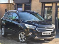 USED 2018 18 FORD KUGA 2.0 TDCi Titanium Euro 6 (s/s) 5dr REAR PARKING SENSORS-SAT NAV
