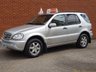 USED 2004 04 MERCEDES-BENZ M CLASS 2.7 ML270 CDI 5d AUTO BLACK LEATHER SAT NAV LOW MILES, EXCELLENT CONDITION