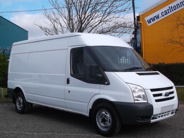 2011 61 Ford Transit 115 T300 LWB M/Roof van [ A/C+Sat Nav ] Low Miles Free UK Delivery