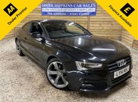 USED 2014 14 AUDI A5 1.8 TFSI Black Edition Coupe 2dr Petrol Multitronic Euro 6 (s/s) (170 ps) 21K MILES ONLY DEMO+ONE LOCAL OWNER EXC CONDITION