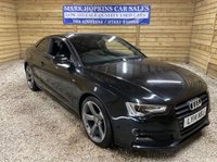 USED 2014 14 AUDI A5 1.8 TFSI Black Edition Coupe 2dr Petrol Multitronic Euro 6 (s/s) (170 ps) 21K MILES ONLY DEMO+ONE LOCAL OWNER EXC CONDITION