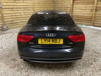 USED 2014 14 AUDI A5 1.8 TFSI Black Edition Coupe 2dr Petrol Multitronic Euro 6 (s/s) (170 ps) 21K MILES ONLY DEMO+ONE LOCAL OWNER EXC CONDITION