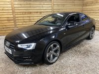 USED 2014 14 AUDI A5 1.8 TFSI Black Edition Coupe 2dr Petrol Multitronic Euro 6 (s/s) (170 ps) 21K MILES ONLY DEMO+ONE LOCAL OWNER EXC CONDITION