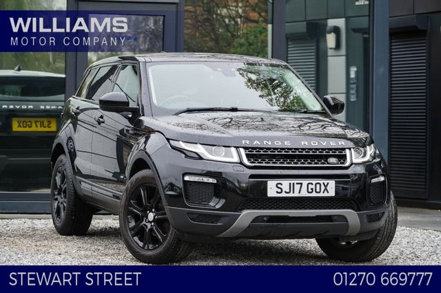 View our LAND ROVER RANGE ROVER EVOQUE