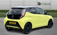USED 2016 66 TOYOTA AYGO 1.0 VVT-i x-cite 3 Yellow Bi-Tone Hatchback 5dr Petrol Manual Euro 6 (68 ps) LONG MOT, JUST BEEN SERVICED, HPI CLEAR, 2 X KEYS, 1 PREVIOUS OWNER! BLUETOOTH, AIR CON, ELECTRIC WINDOWS, PRIVACY GLASS, BLACK GLOSS ALLOYS!