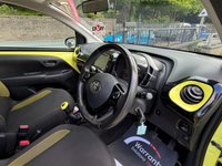 USED 2016 66 TOYOTA AYGO 1.0 VVT-i x-cite 3 Yellow Bi-Tone Hatchback 5dr Petrol Manual Euro 6 (68 ps) LONG MOT, JUST BEEN SERVICED, HPI CLEAR, 2 X KEYS, 1 PREVIOUS OWNER! BLUETOOTH, AIR CON, ELECTRIC WINDOWS, PRIVACY GLASS, BLACK GLOSS ALLOYS!