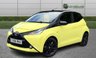 USED 2016 66 TOYOTA AYGO 1.0 VVT-i x-cite 3 Yellow Bi-Tone Hatchback 5dr Petrol Manual Euro 6 (68 ps) LONG MOT, JUST BEEN SERVICED, HPI CLEAR, 2 X KEYS, 1 PREVIOUS OWNER! BLUETOOTH, AIR CON, ELECTRIC WINDOWS, PRIVACY GLASS, BLACK GLOSS ALLOYS!
