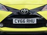 USED 2016 66 TOYOTA AYGO 1.0 VVT-i x-cite 3 Yellow Bi-Tone Hatchback 5dr Petrol Manual Euro 6 (68 ps) LONG MOT, JUST BEEN SERVICED, HPI CLEAR, 2 X KEYS, 1 PREVIOUS OWNER! BLUETOOTH, AIR CON, ELECTRIC WINDOWS, PRIVACY GLASS, BLACK GLOSS ALLOYS!