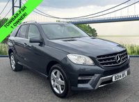 USED 2014 14 MERCEDES-BENZ M-CLASS 3.0 ML350 V6 BlueTEC AMG Sport SUV 5dr Diesel G-Tronic 4WD Euro 6 (s/s) (258 ps) 1 OWNER / FULL SERVICE HISTORY / DETACHABLE TOWBAR