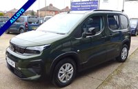USED 2025 74 PEUGEOT RIFTER 1.5 BlueHDi WHEELCHAIR ACCESS 3 seats + Wheelchair Access