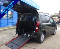 USED 2025 74 PEUGEOT RIFTER 1.5 BlueHDi WHEELCHAIR ACCESS 3 seats + Wheelchair Access