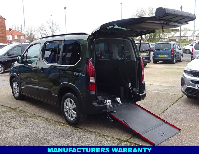 View our Peugeot Rifter 1.5 BlueHDi WHEELCHAIR ACCESS