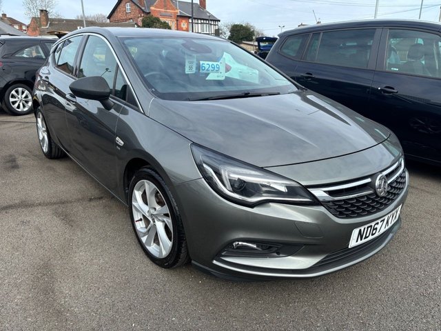 2017 67 Vauxhall Astra 1.4i Turbo SRi Hatchback 5dr Petrol Manual Euro 6 (150 ps)