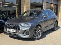 USED 2021 21 AUDI Q3 1.5 TFSI CoD 35 S line SUV 5dr Petrol S Tronic Euro 6 (s/s) (150 ps) Pan Roof | Comfort + Sound |