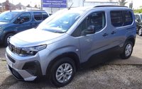 USED 2025 74 PEUGEOT RIFTER 1.5 BlueHDi WHEELCHAIR ACCESS 3 seats + Wheelchair Access