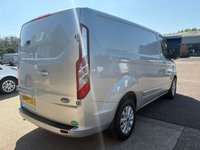 USED 2022 22 FORD TRANSIT CUSTOM Limited L1 H1 2.0 300 EcoBlue SWB Diesel Panel Van AUTO Euro 6 (s/s) (130 bhp) AUTOMATIC - Only 70,565 miles - 2 Ford main dealer services - last service on 09.09.2024 @ 52,627 miles  - EURO 6, A/C, rear view camera, front & rear parking sensors, heated seats, alloys, cruise control, Bluetooth, electric power folding mirrors, E/W, DAB Radio with Apple car play, USB port, start/stop, factory fitted bulkhead, auto headlights, side loading door, ply lined, front fog lights, remote Central Locking, finance arranged & 6 months premium AutoGuard warranty