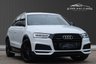 USED 2018 68 AUDI Q3 2.0 TDI Black Edition SUV 5dr Diesel Manual quattro Euro 6 (s/s) (150 ps) FULL HISTORY+BOSE+NAV+MEDIA