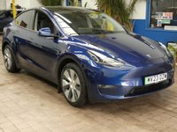 USED 2023 23 TESLA MODEL Y (Dual Motor) Long Range SUV 5dr Electric Auto 4WDE (384 bhp) SUNROOF SAT NAV CARPLAY LEATHER HEATED SEATS CRUISE CONTROL REAR VIEW CAMERA 1 OWNER WARRANTY