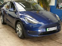 USED 2023 23 TESLA MODEL Y (Dual Motor) Long Range SUV 5dr Electric Auto 4WDE (384 bhp) SUNROOF SAT NAV CARPLAY LEATHER HEATED SEATS CRUISE CONTROL REAR VIEW CAMERA 1 OWNER WARRANTY