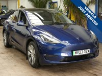 USED 2023 23 TESLA MODEL Y (Dual Motor) Long Range SUV 5dr Electric Auto 4WDE (384 bhp) SUNROOF SAT NAV CARPLAY LEATHER HEATED SEATS CRUISE CONTROL REAR VIEW CAMERA 1 OWNER WARRANTY