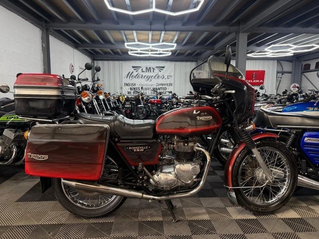 1980 TRIUMPH T40V BONNEVILLE 744cc &pound;5495.00