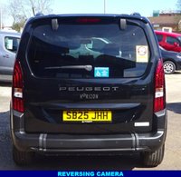 USED 2025 25 PEUGEOT RIFTER 1.5 BlueHDi WHEELCHAIR ACCESS 3 seats + Wheelchair Access