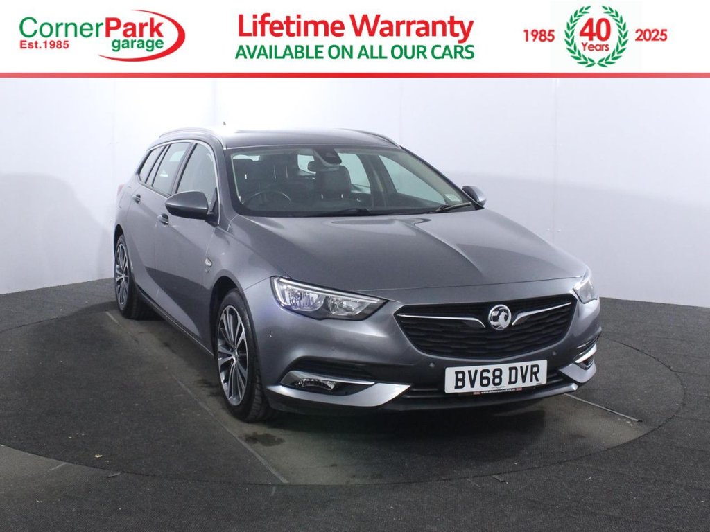 USED 2018 68 VAUXHALL INSIGNIA 1.5i Turbo GPF SRi Nav Sports Tourer 5dr Petrol Manual Euro 6 (s/s) (165 ps) FULL SERVICE HISTORY - REAR CAMERA