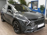 USED 2023 23 KIA SPORTAGE 1.6 T-GDi 13.8kWh GT-Line S SUV 5dr Petrol Plug-in Hybrid Auto AWD Euro 6 (s/s) (261 bhp) 1 Owner Full Kia History 3 Kia Services to 25,253 miles Feb 2026 Warranty Sat Nav Panoramic Roof Part Leather interior Ventilated Seats Heated Seats Heated Steering Wheel Rear View Camera Parking Sensors