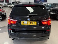 USED 2013 63 BMW X3 2.0 20d M Sport SUV 5dr Diesel Auto xDrive Euro 5 (s/s) (184 ps) FULL HISTORY 10 SERVICES & DAB & BLACK LTHR & AUTOMATIC X3