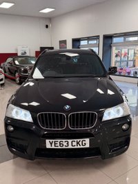 USED 2013 63 BMW X3 2.0 20d M Sport SUV 5dr Diesel Auto xDrive Euro 5 (s/s) (184 ps) FULL HISTORY 10 SERVICES & DAB & BLACK LTHR & AUTOMATIC X3