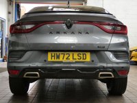 USED 2023 72 RENAULT ARKANA 1.6 E-TECH E-Tech engineered SUV 5dr Petrol Hybrid Auto 2WD Euro 6 (s/s) (145 ps) SAT NAV CARPLAY HEATED LEATHER SEATS HEATED STEERING WHEEL REAR VIEW CAMERA CRUISE CONTROL PARKING SENSORS 1 OWNER EXCELLENT RENAULT SERVICE HISTORY WARRANTY