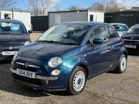 USED 2014 14 FIAT 500 1.2 Lounge Hatchback 3dr Petrol Manual Euro 6 (s/s) (69 bhp) 